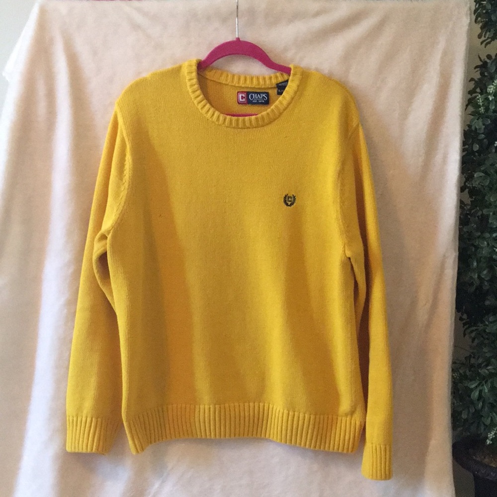 ❌SOLD❌Howlin’ Men’s Wool Sweater in Yellow